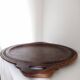 Carved wooden tray