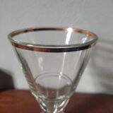 Vase conique en verre La Rochère