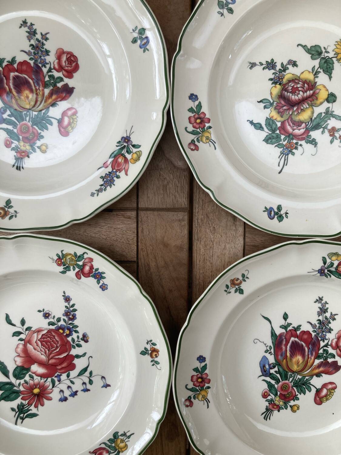6 assiettes creuses Villeroy&Boch « Alt Strasburg »