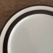 6 Italian dessert plates Pagmossin in ceramic