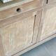 Parisian buffet in patinated wood