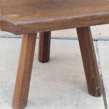 Chaise enfant tripode vintage brutaliste année 50