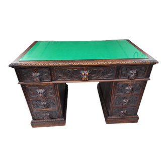 Antique carved desk