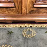 Art Deco buffet walnut carved