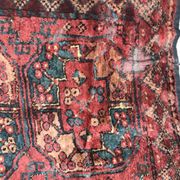 Carpet 19th century former Turkmen Ersari handmade 205 X 288 CM