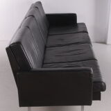 Vintage Dutch design leather BZ55 sofa by Martin Visser for 't Spectrum, 1960s