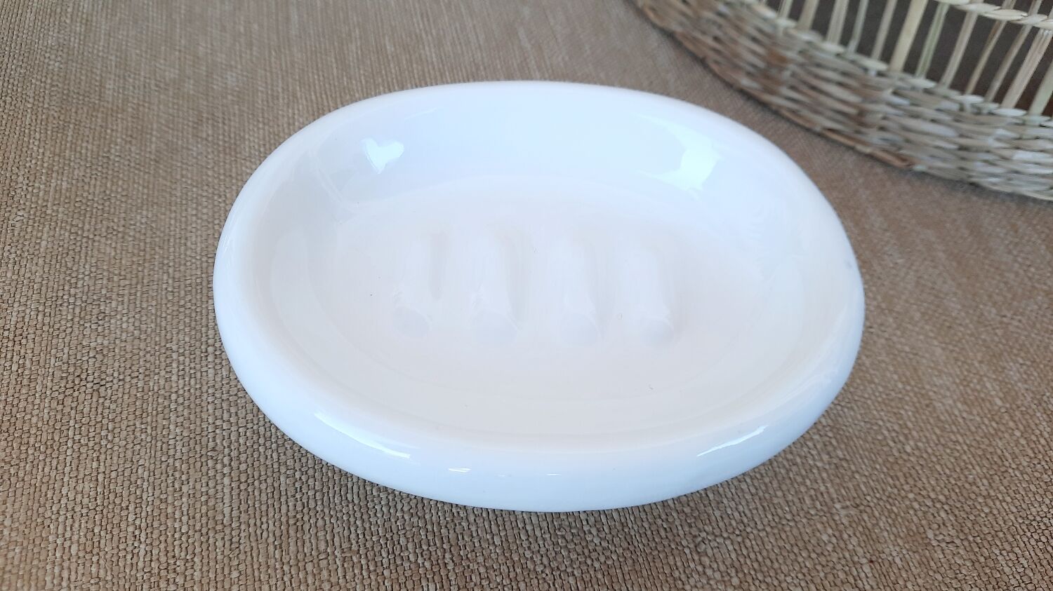 Old soap dish to stand