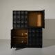 Brutalist Cabinet by J. Batenburg, Belgium 1970s
