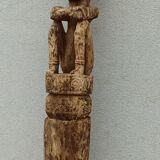 Ancient wooden ancestor statue of the Leti Islands, Indonesia