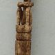 Ancient wooden ancestor statue of the Leti Islands, Indonesia