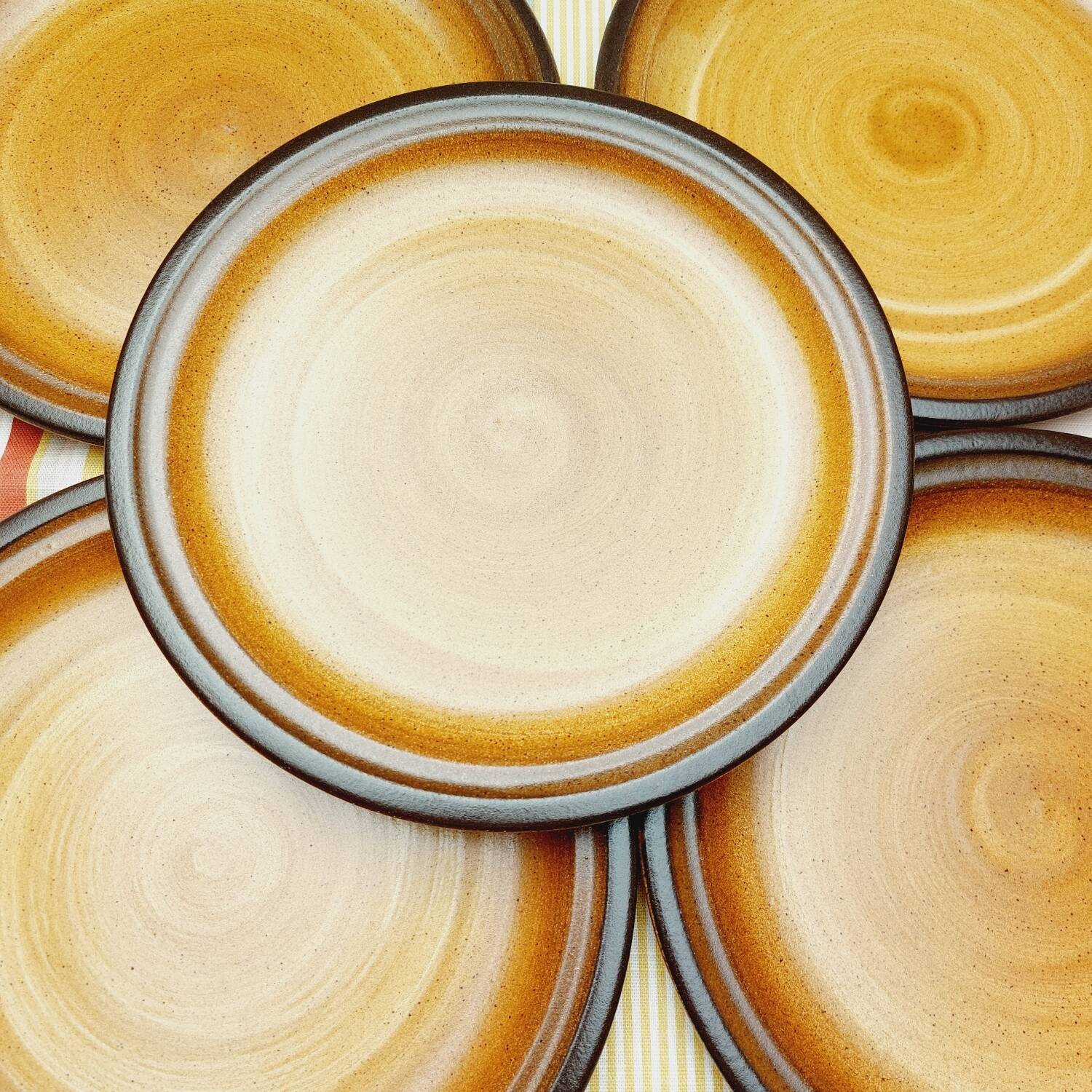 Meylan St Amand stoneware dinner plates