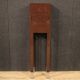 Lacquered wood side table