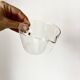 Vintage Glass Borosilicate Tea Set cups by Ilse Decho for Schott Jena, DDR