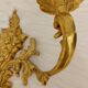 bronze wall light signed Petitot