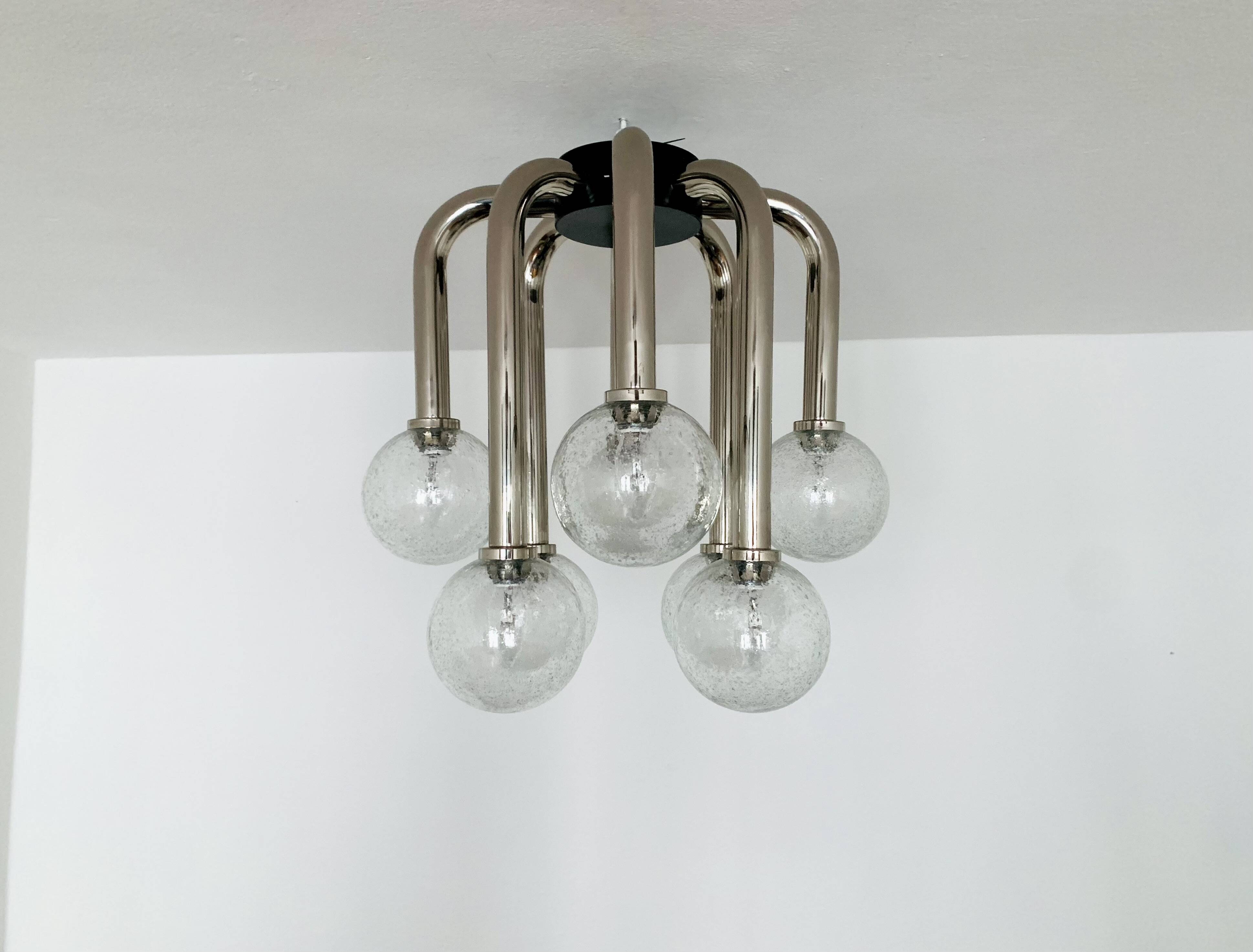 Lustre encastré Space Age par Temde