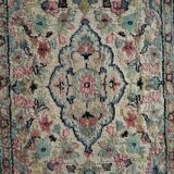 Handmade Pakistani wool and silk rug 128x80cm