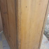 Raw wooden cabinet