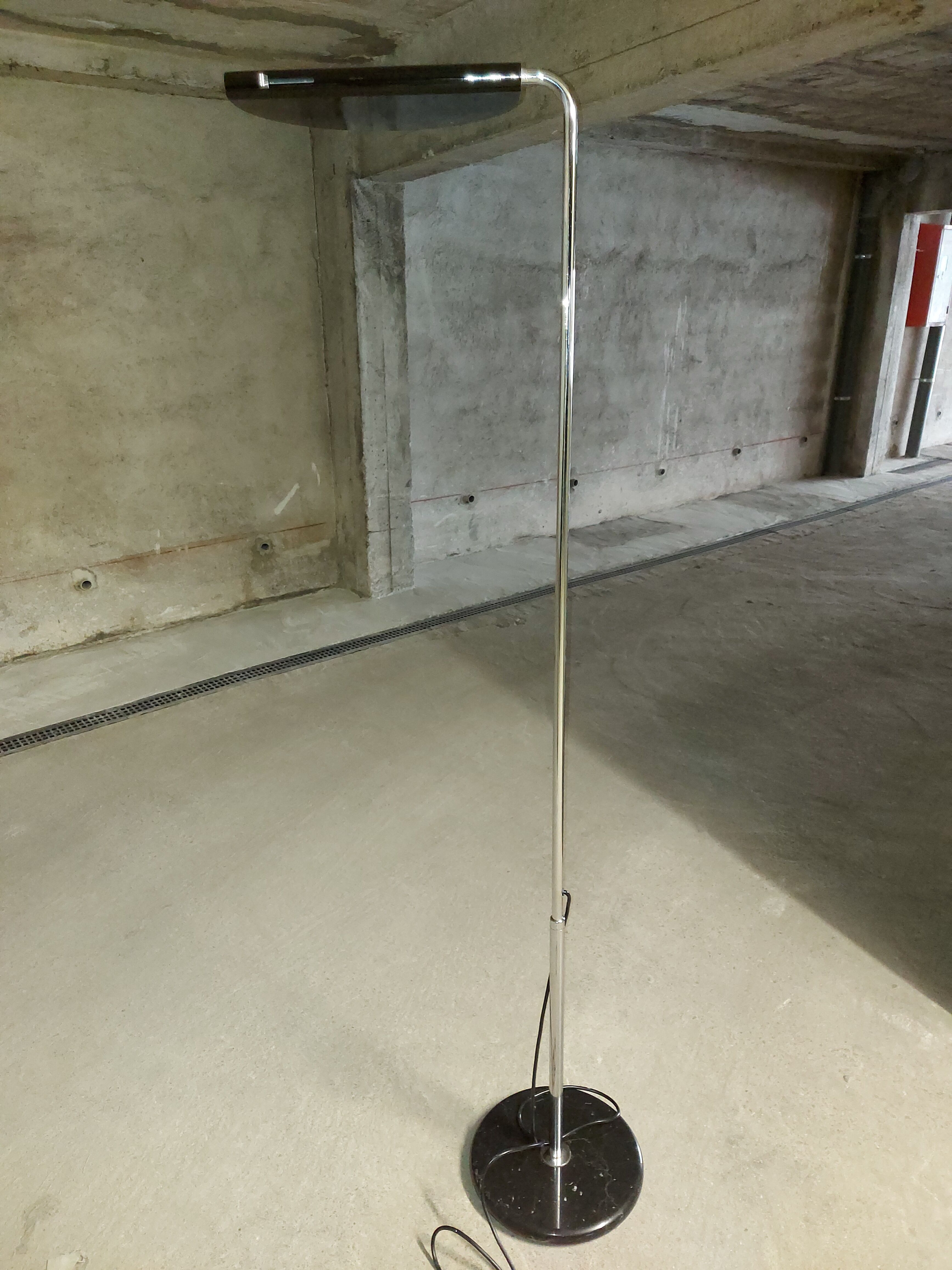 Lamp "Mezza Luna" by Bruno Gecchelin, Skipper edition