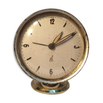 Vintage Jaz Postic alarm clock of 1960