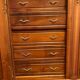 4-door Louis XV style cherry wood sideboard