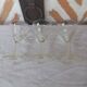 Verres bistrot absinthe anciens