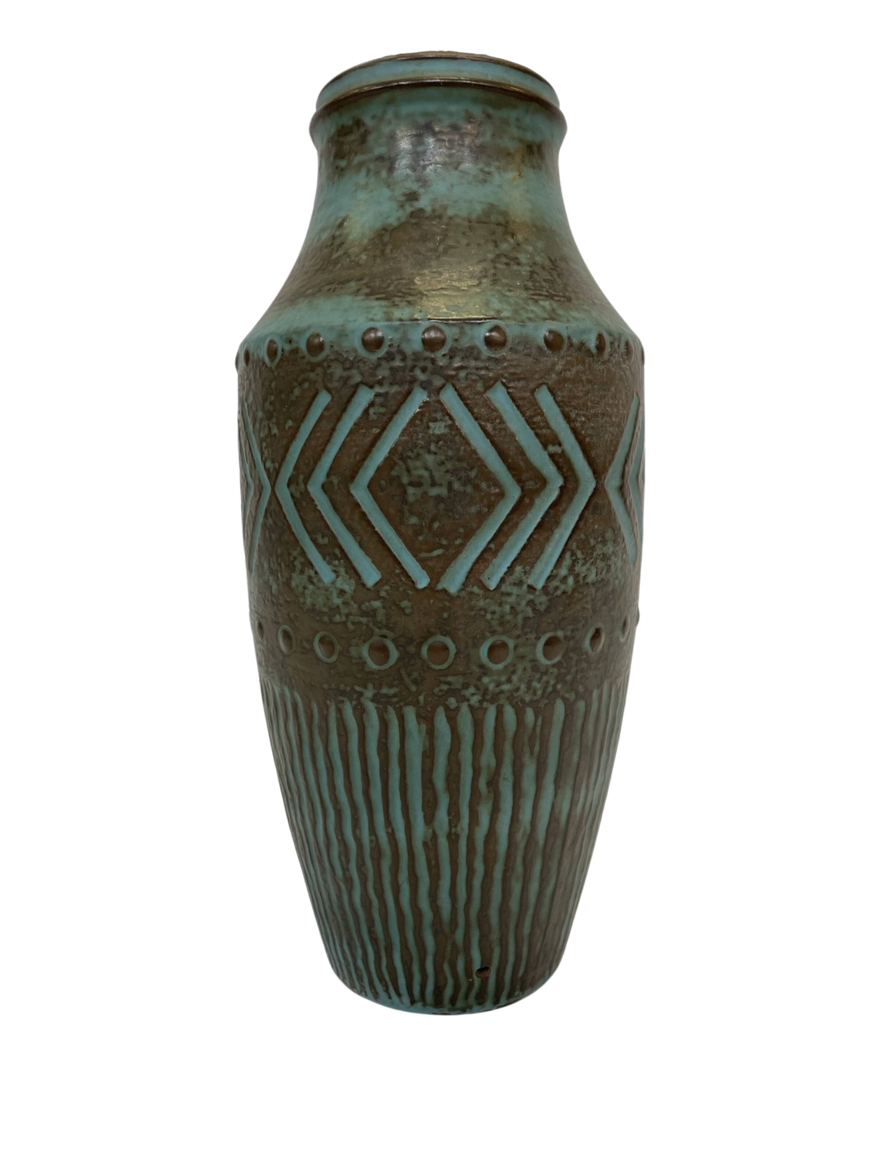 West Germany ceramic vase 44 cm