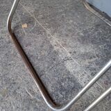 Pair 2 Piretti chairs / plia castelli signed