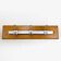 Vintage industrial wood and metal coat rack