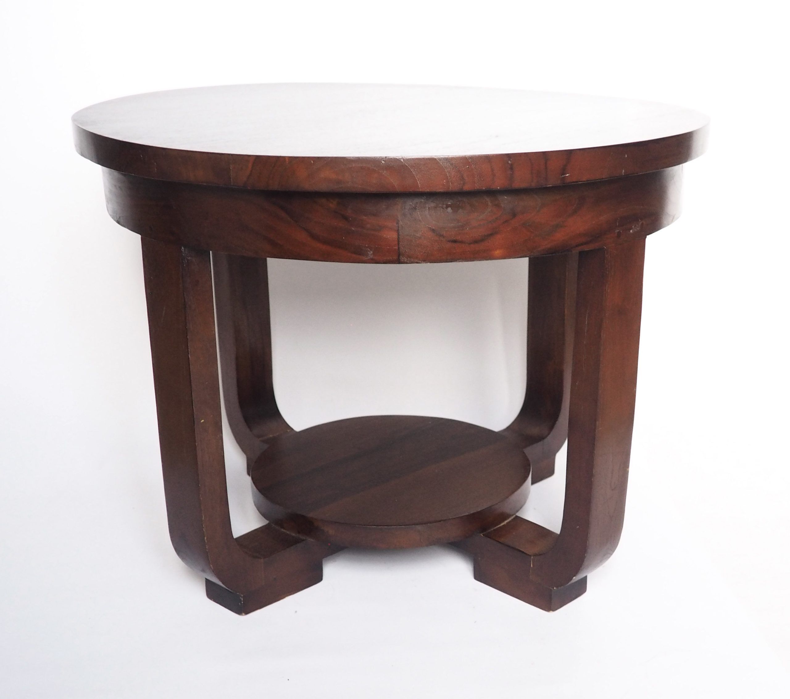 Art Deco round coffee table