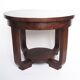 Table basse ronde art déco