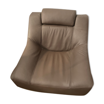 Leather armchair