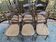 Suite of 6 chairs bistrot thonet 97