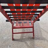 Deck chair from the deck of the liner France