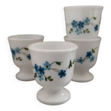 4 Arcopal Veronica egg cups