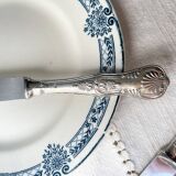 10 Vintage Rocaille Style Metal Knives