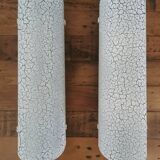 Wall lights. Cracked glass