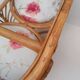 Vintage rattan table and chairs set