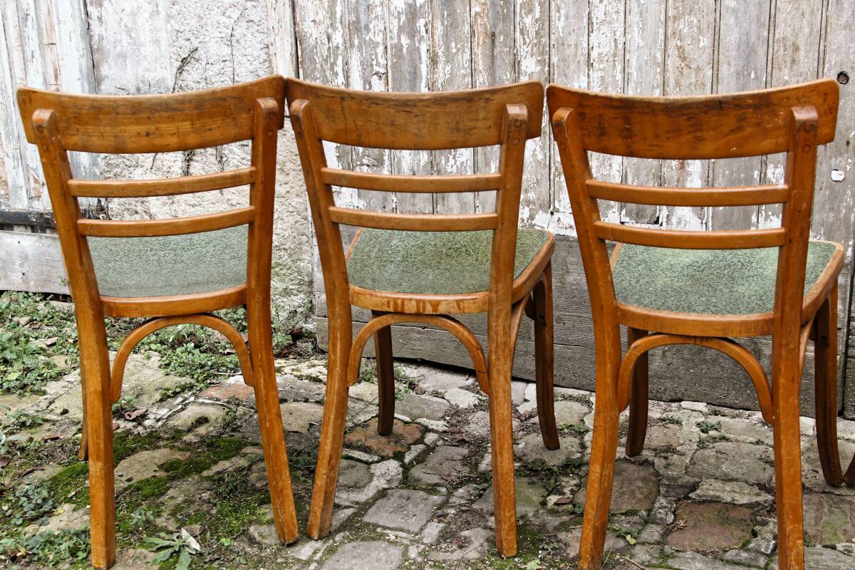 Set of 6 Baumann bistro chairs