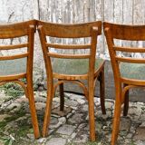 Set of 6 Baumann bistro chairs