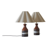 Ceramic Table Lamps from Bitossi Ceramiche, Italy, 1960s, Set of 2
