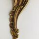 Wall light in gilded bronze