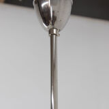 Art deco blue chandelier, 1930s, restored