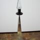 1990s floor lamp – metal and glass