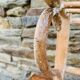 Old wall-mounted coat rack
