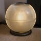 Vintage 1960s XXL Holophane Globe Table Lamp