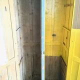 Old wooden cabinet 2 doors