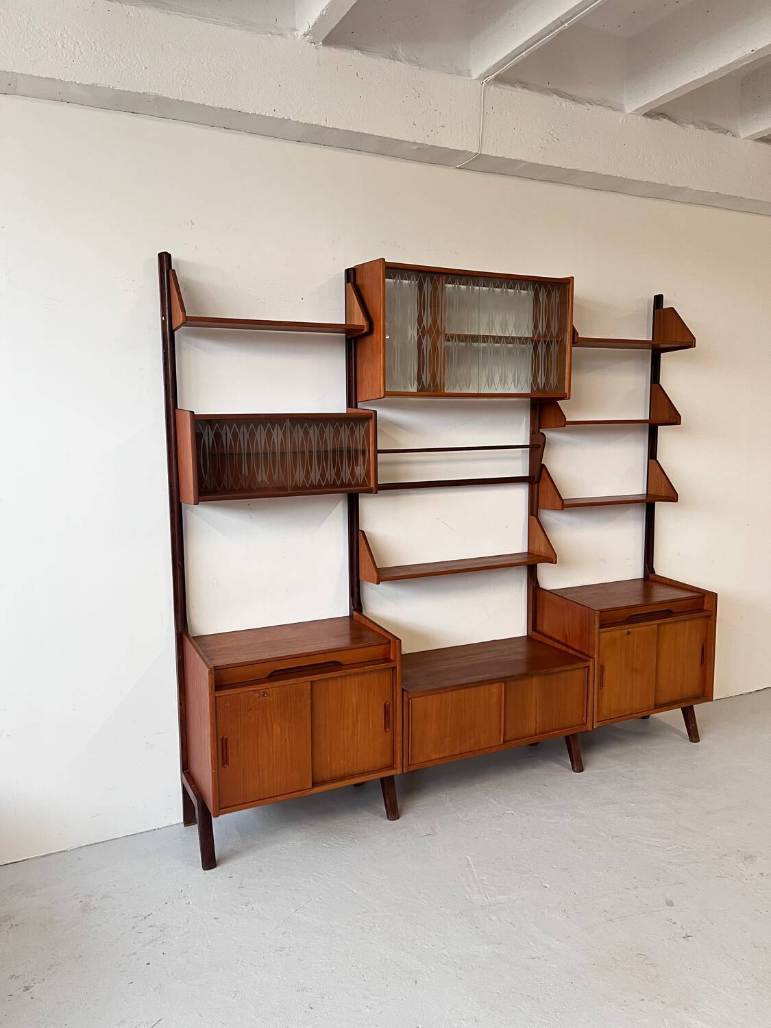 Teak Bookcase by Aandal Møbler, 1960’s Norway