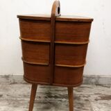 Scandinavian sewing basket