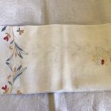 Linen table centre marked "RG" 70cmx84cm