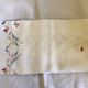 Linen table centre marked "RG" 70cmx84cm